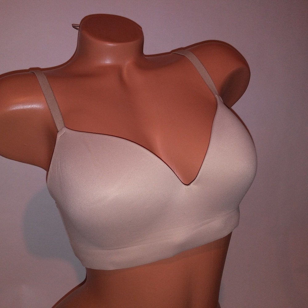 Soma Bra 38B Enbliss Wireless Solid Beige
